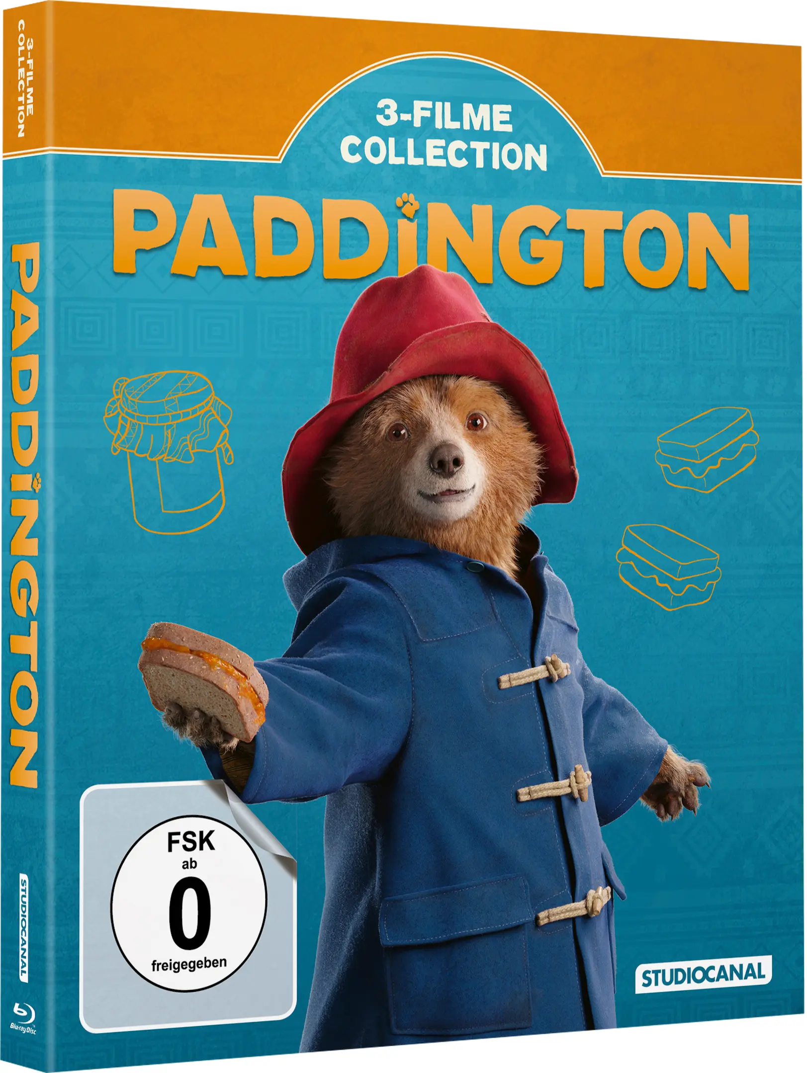 Paddington - 3 Filme Collection (3 Blu-rays) Paddington - 3 Filme Collection (3 Blu-rays)