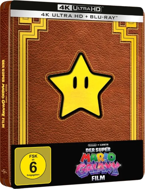 Der Super Mario Galaxy Film (Steelbook, 4K-UHD+Blu-ray)