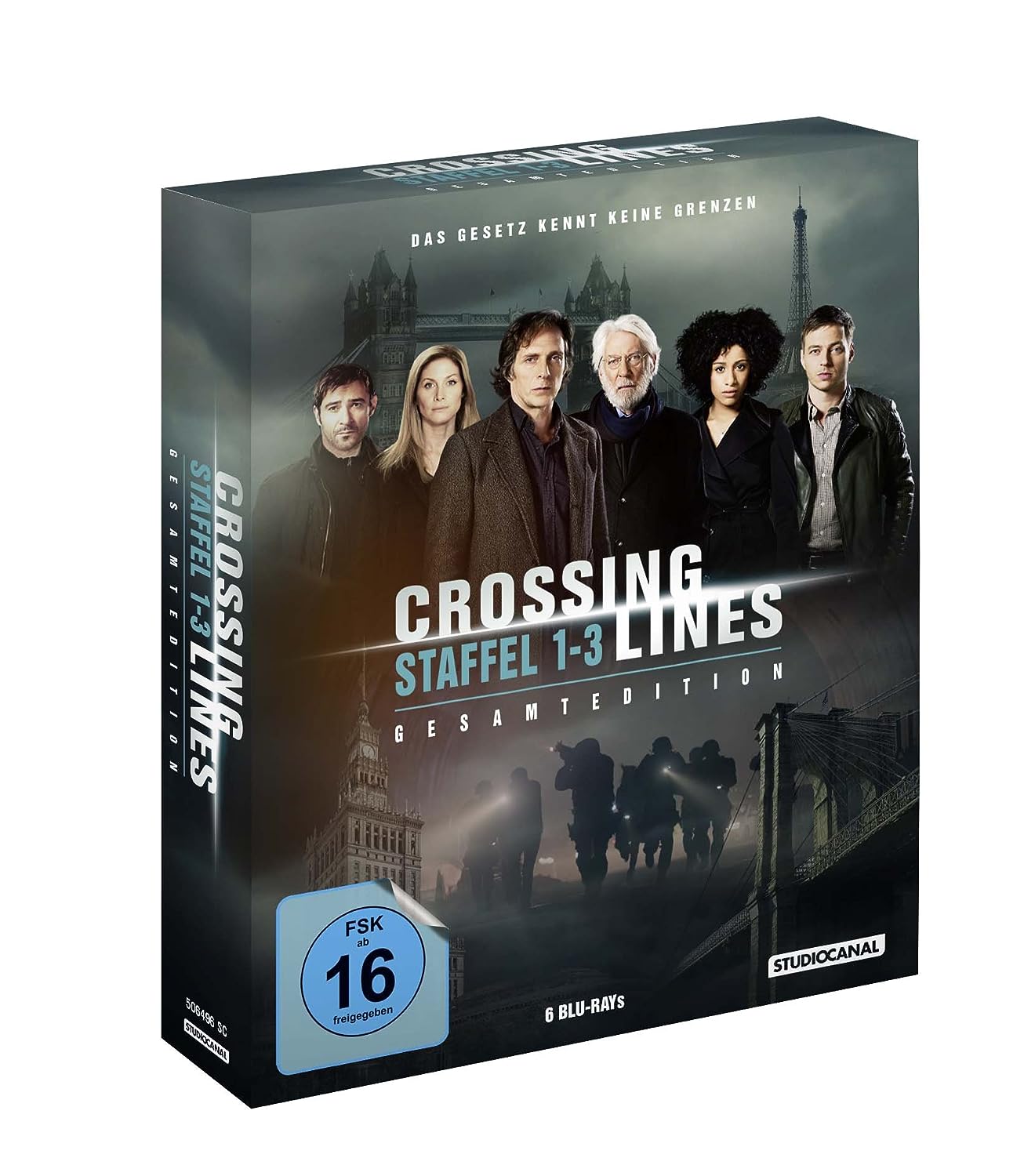Crossing Lines - Staffel 1-3 - Gesamtedition (6 Blu-rays) Crossing Lines - Staffel 1-3 - Gesamtedition (6 Blu-rays)