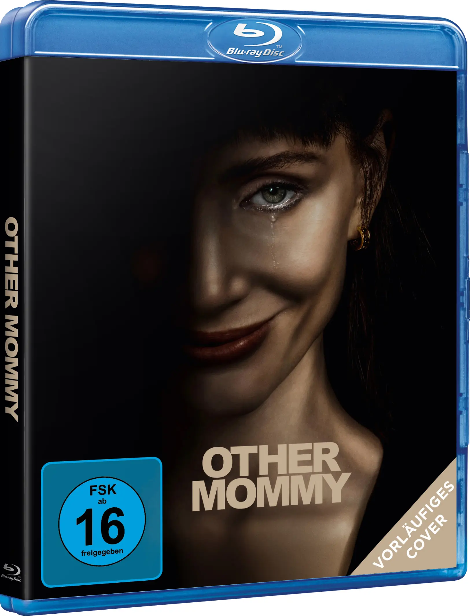 Blu-ray-Hülle, Horrorfilm, Film-Disc, blaue Hülle, Other Mommy