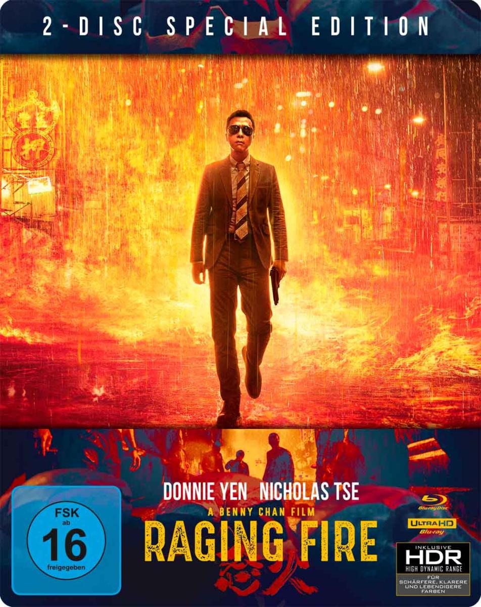 Raging Fire (Steelbook, 4K-UHD+Blu-ray) Cover
