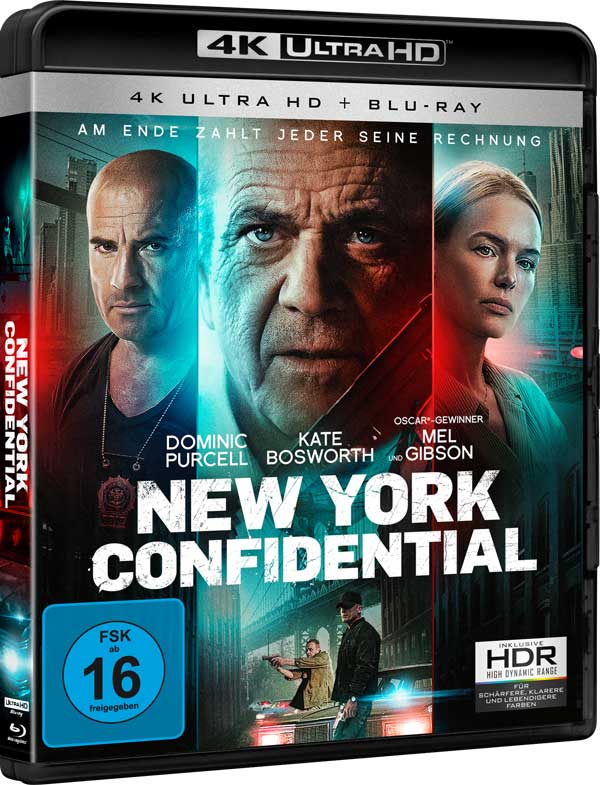 New York Confidential (4K-UHD+Blu-ray) New York Confidential (4K-UHD+Blu-ray)