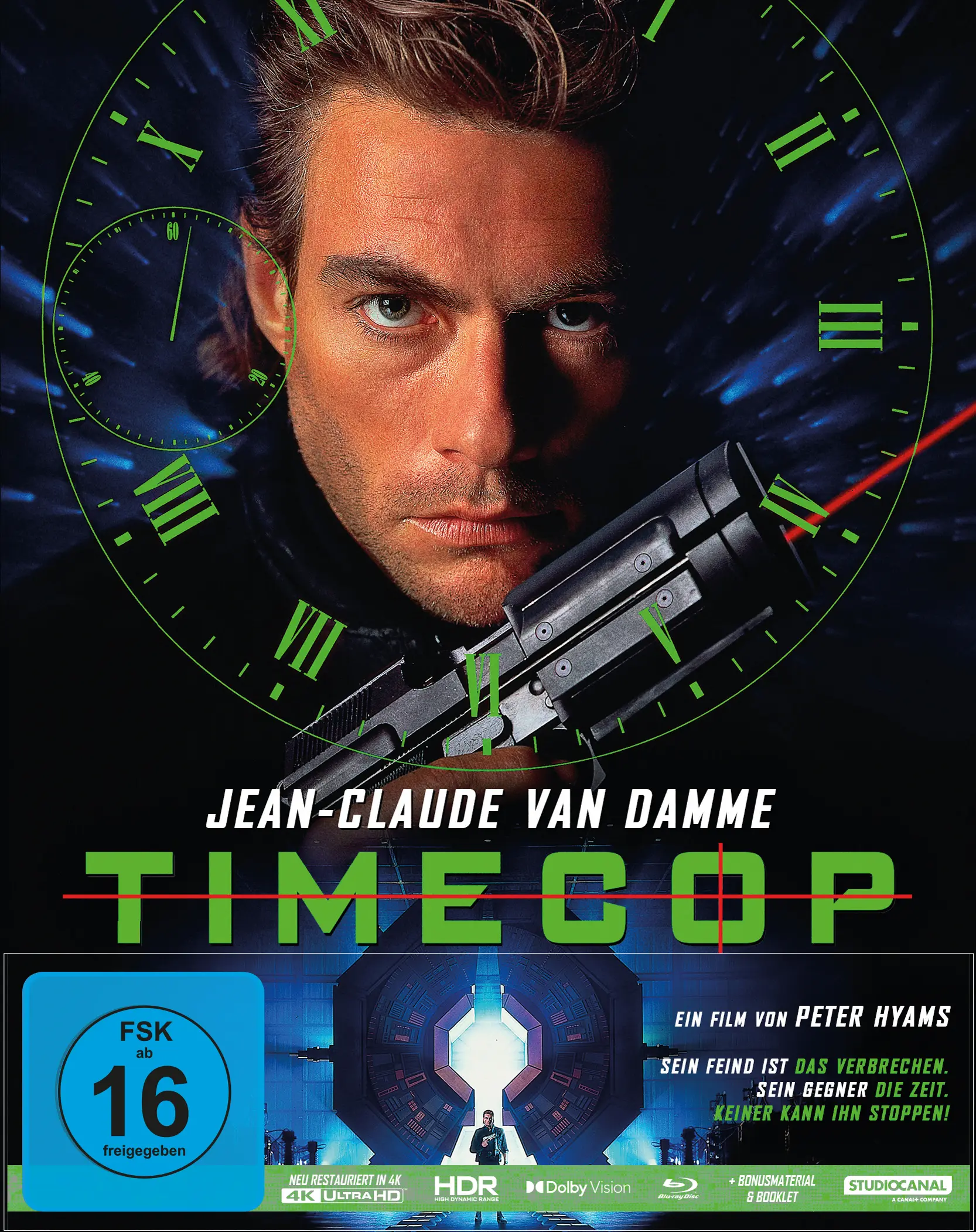 Timecop (Mediabook A, 4K-UHD+Blu-ray) Timecop (Mediabook A, 4K-UHD+Blu-ray)