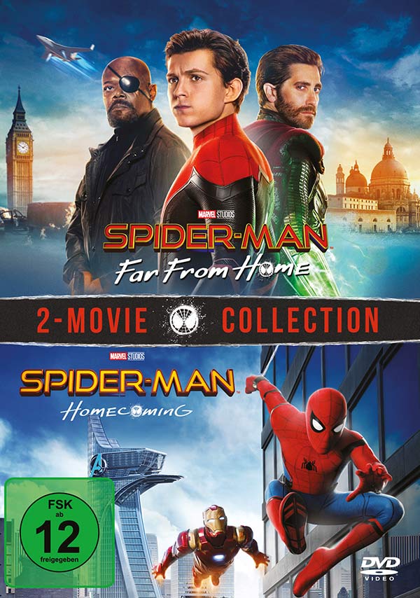 Spider-Man: Far From Home / Spider-Man: Homecoming (2 DVDs) Cover Spider-Man: Far From Home / Spider-Man: Homecoming (2 DVDs) Cover