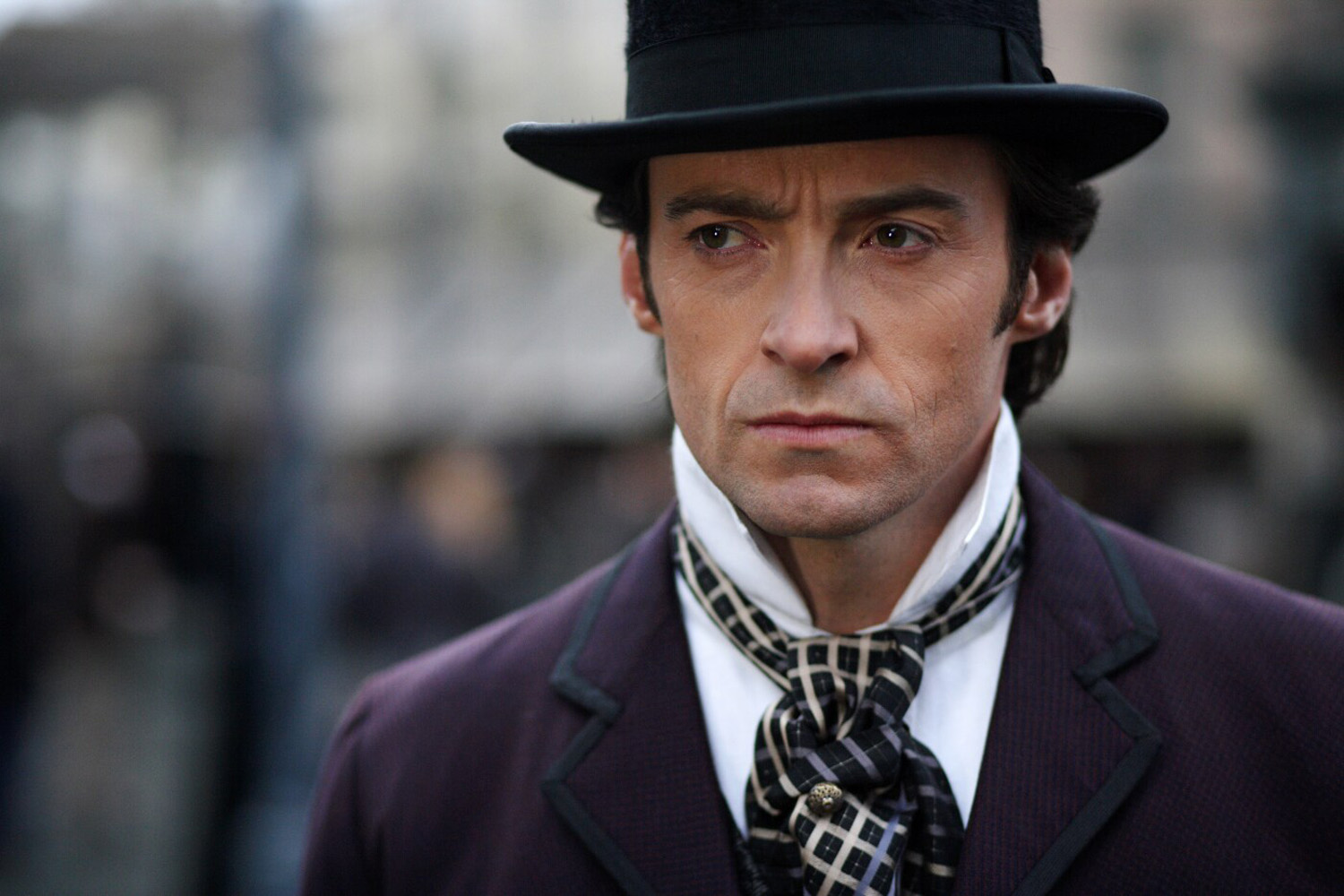 Mann, Hut, Schal, Mantel, Porträt