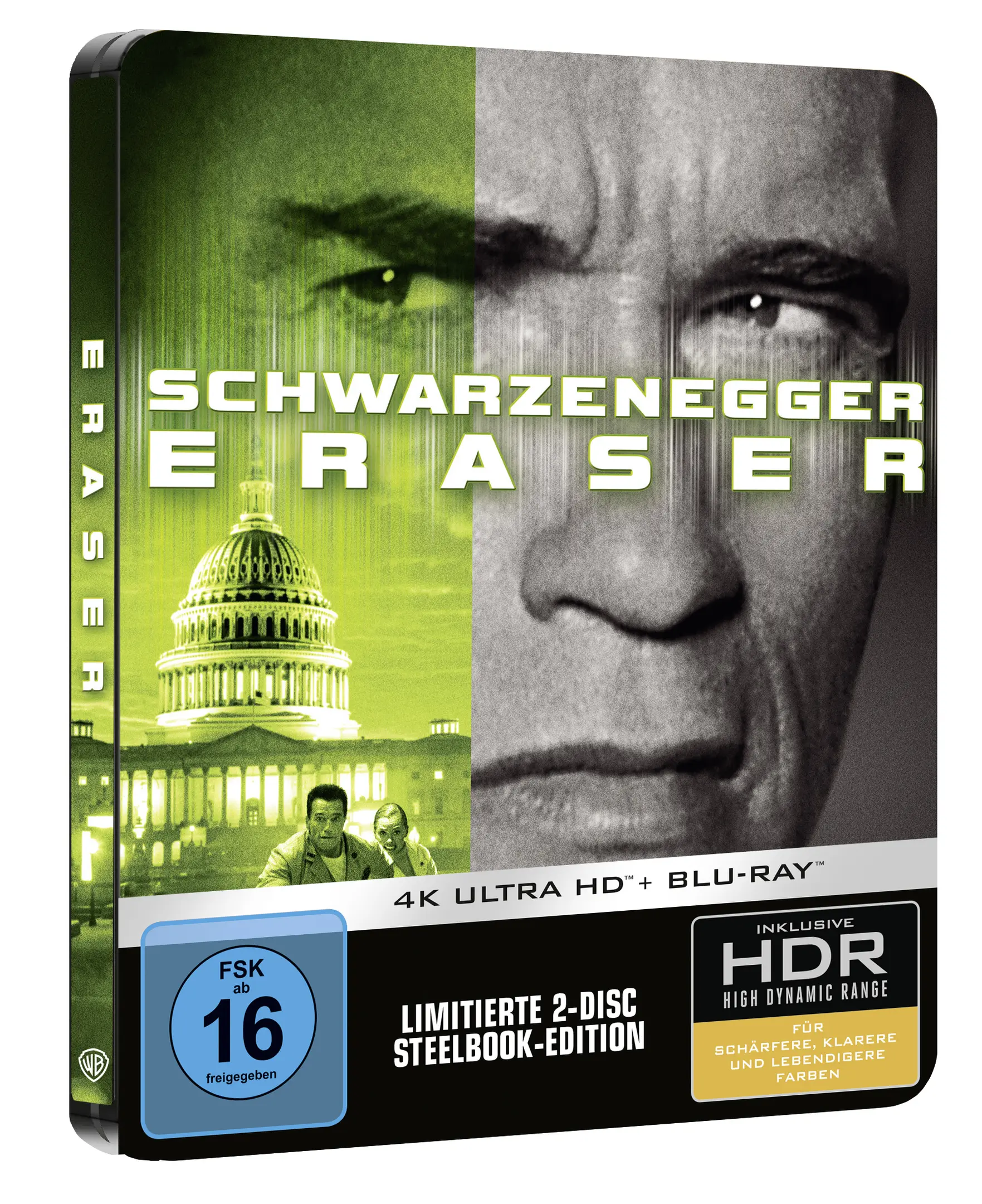 Eraser (Steelbook, 4K-UHD+Blu-ray)