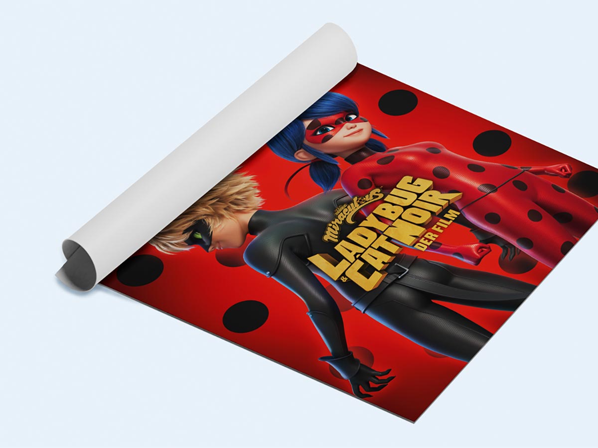 Miraculous: Ladybug & Cat Noir Hauptplakat DIN A1 Miraculous: Ladybug & Cat Noir Hauptplakat DIN A1