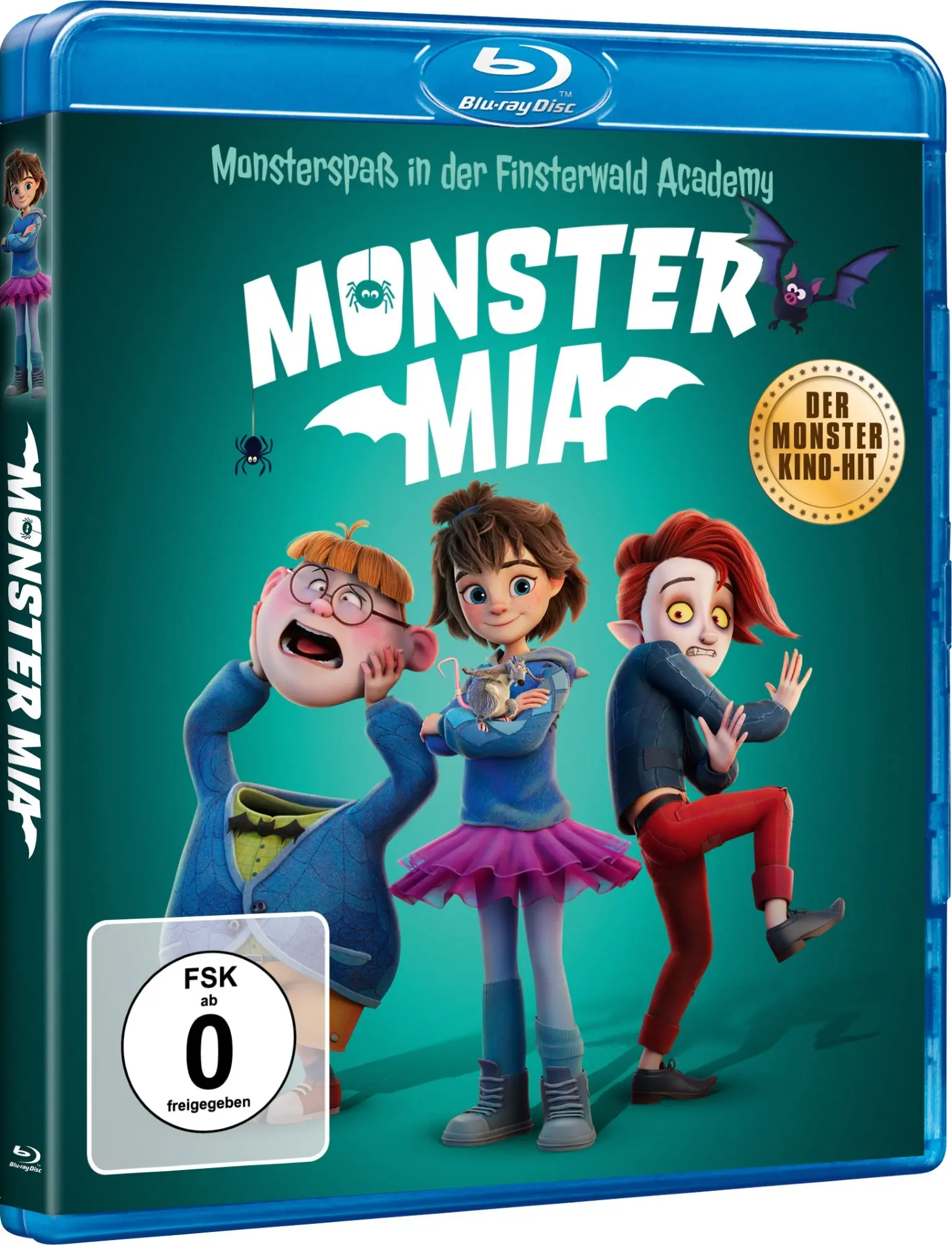 Blu-ray-Film, Animationsfilm, Monster Mia, deutsche Sprache, Familienkomödie