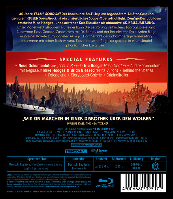 Flash Gordon (Blu-ray) Image 3