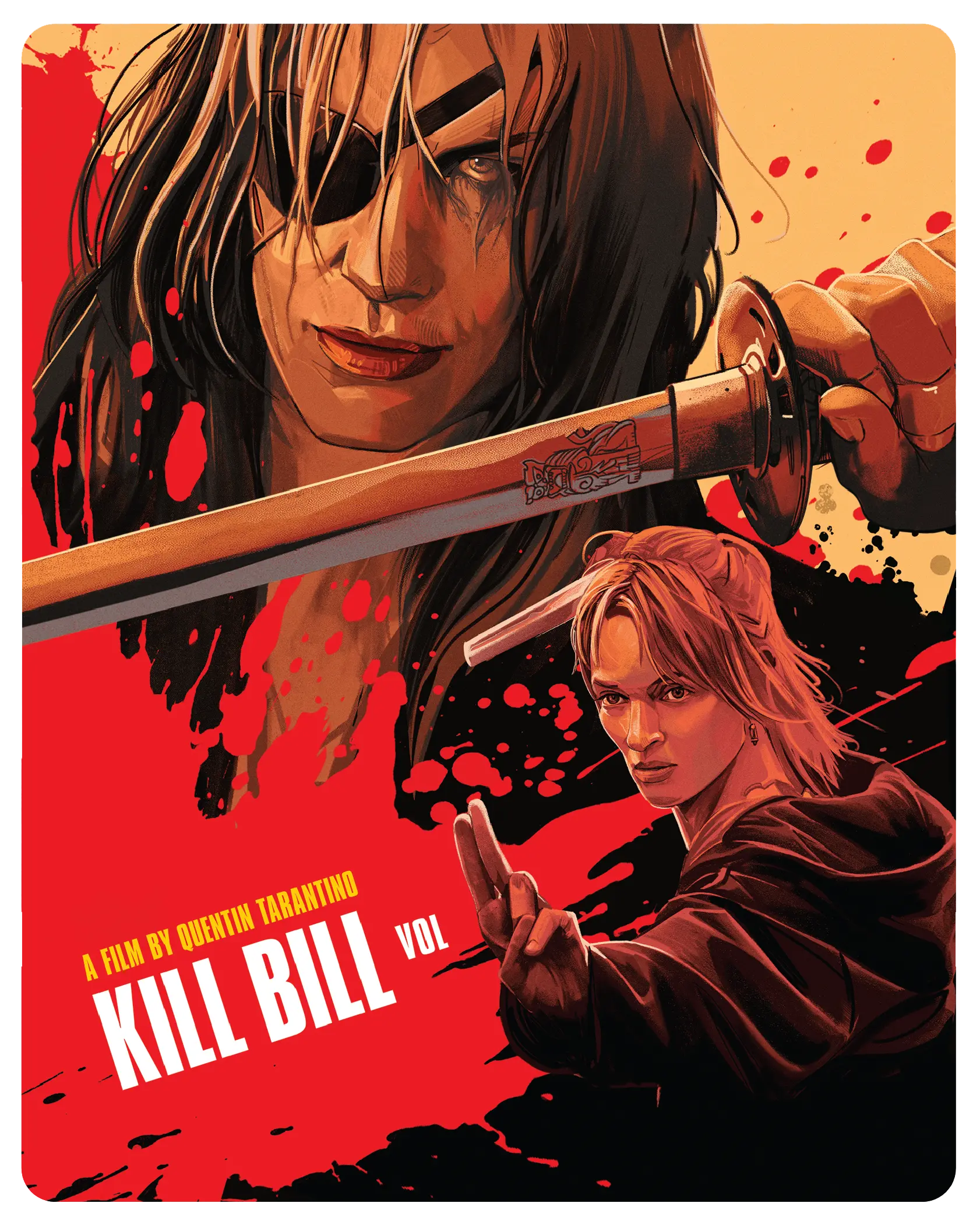 Kill Bill: Volume 2 (Limitiertes Steelbook, 4K-UHD + Blu-ray) Cover Kill Bill: Volume 2 (Limitiertes Steelbook, 4K-UHD + Blu-ray) Cover