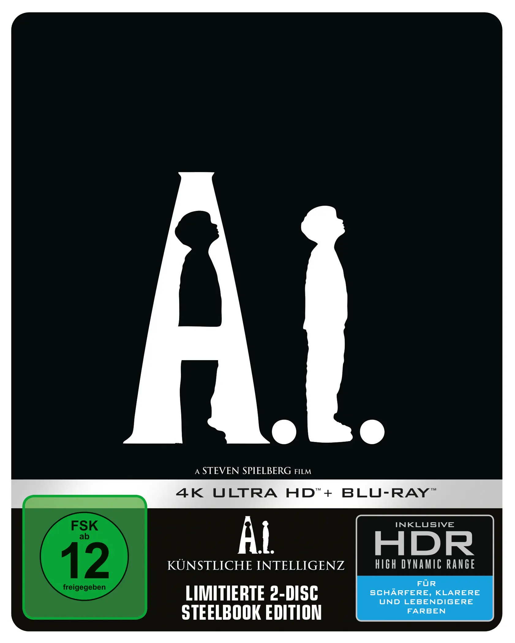 Silhouette, Menschen, Plakat, Film, A.I.