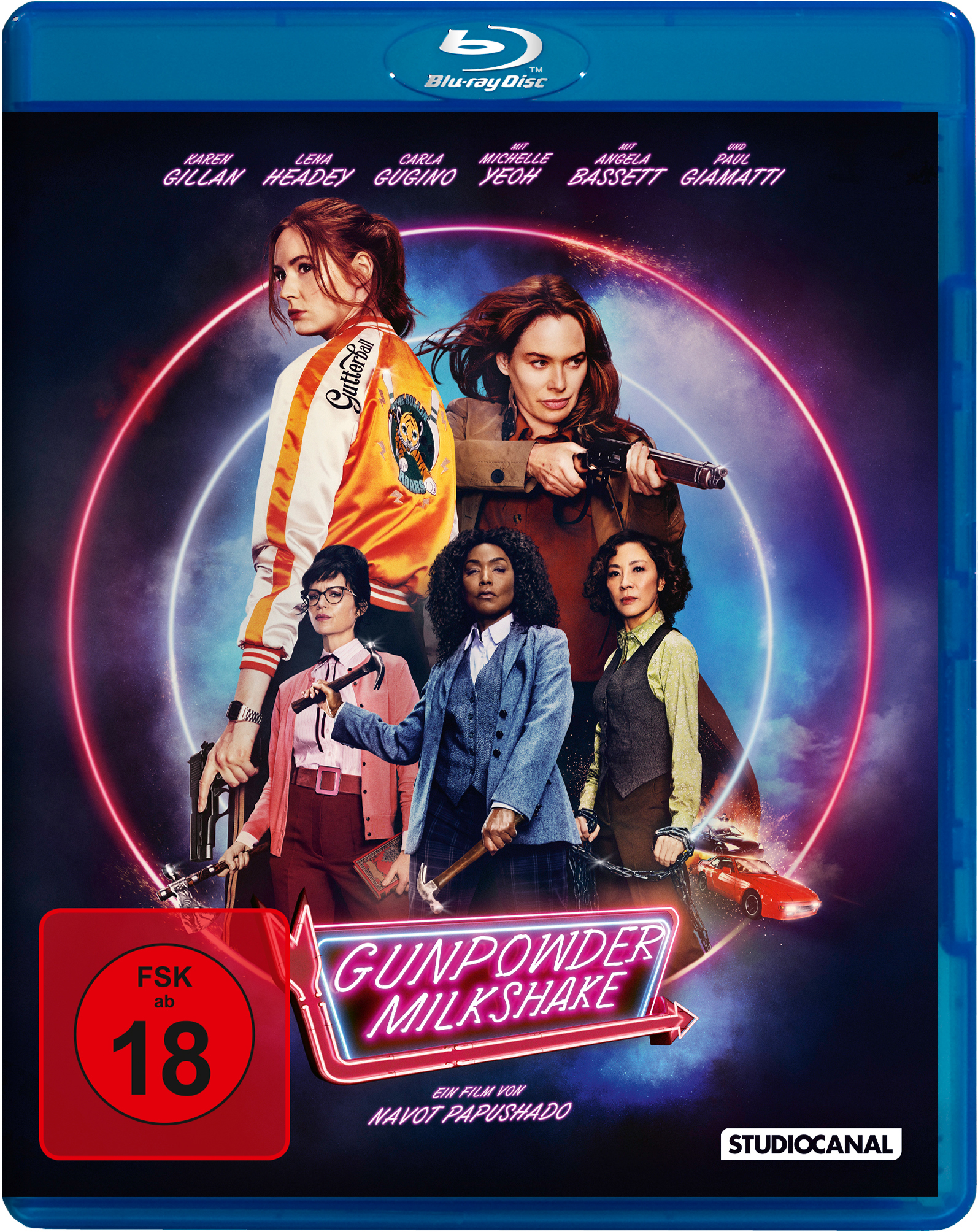 Gunpowder Milkshake (Blu-ray) Cover Gunpowder Milkshake (Blu-ray) Cover