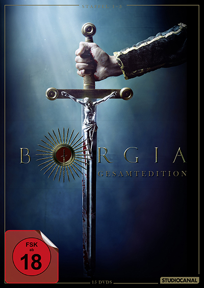 Borgia - Gesamtedition (15 DVDs) Cover Borgia - Gesamtedition (15 DVDs) Cover