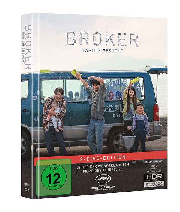Broker - Familie gesucht (Mediabook, 4K-UHD+Blu-ray) Broker - Familie gesucht (Mediabook, 4K-UHD+Blu-ray)
