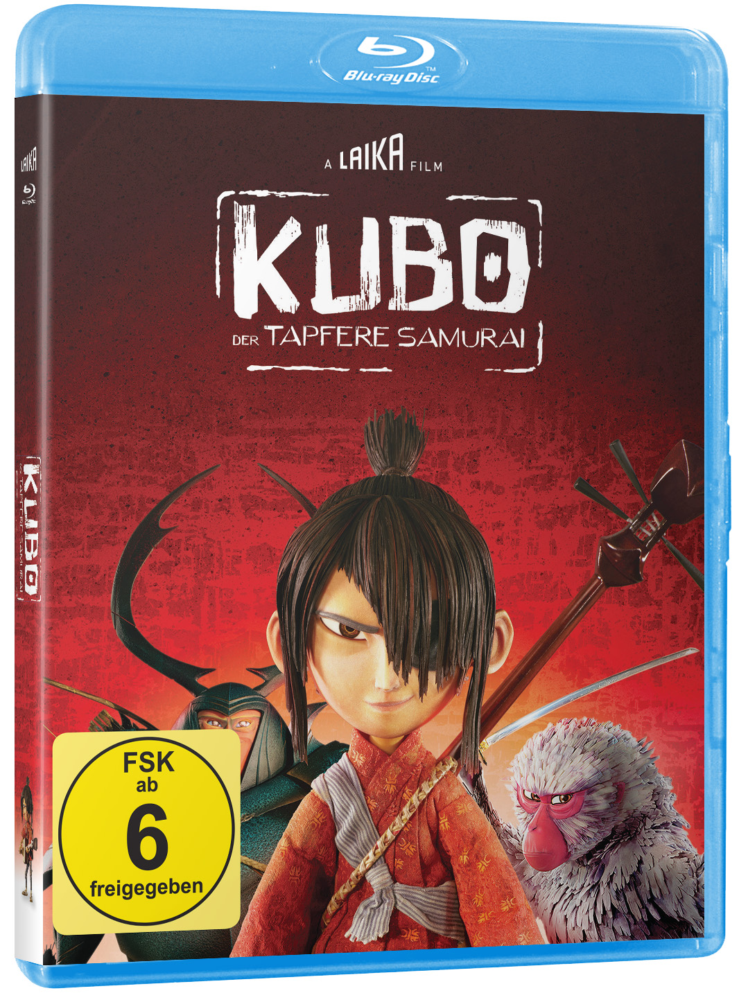 Kubo - Der tapfere Samurai (Blu-ray) Buch, Veröffentlichung, Comics, Person, Gesicht
