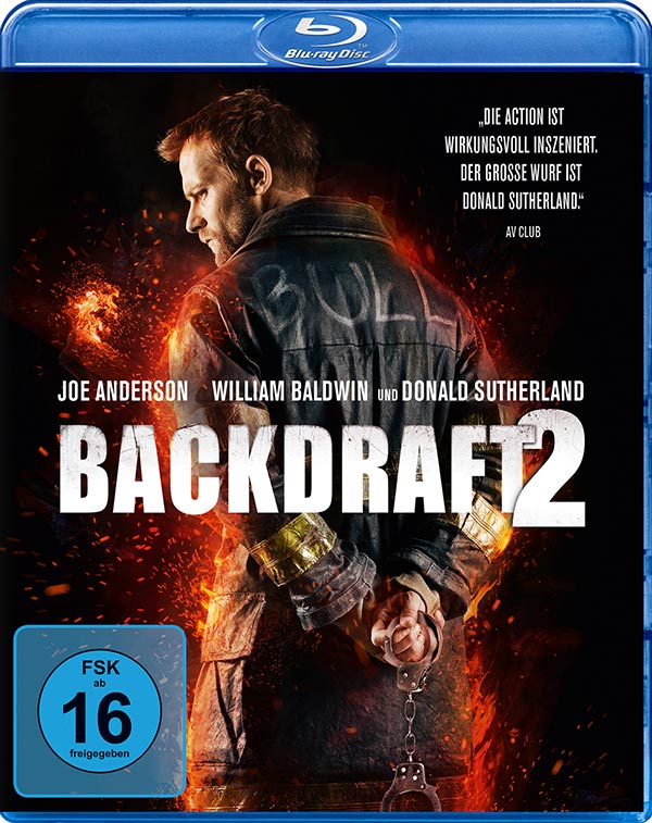 Backdraft 2 (Blu-ray) Cover Werbung, Plakat, Buch, Veröffentlichung, Person