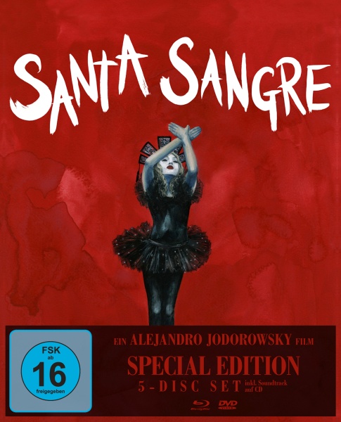 Santa Sangre - Special Edition (Blu-ray+DVD+CD) Cover