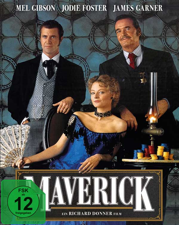 Maverick (Mediabook, Blu-ray+DVD) Cover Maverick (Mediabook, Blu-ray+DVD) Cover