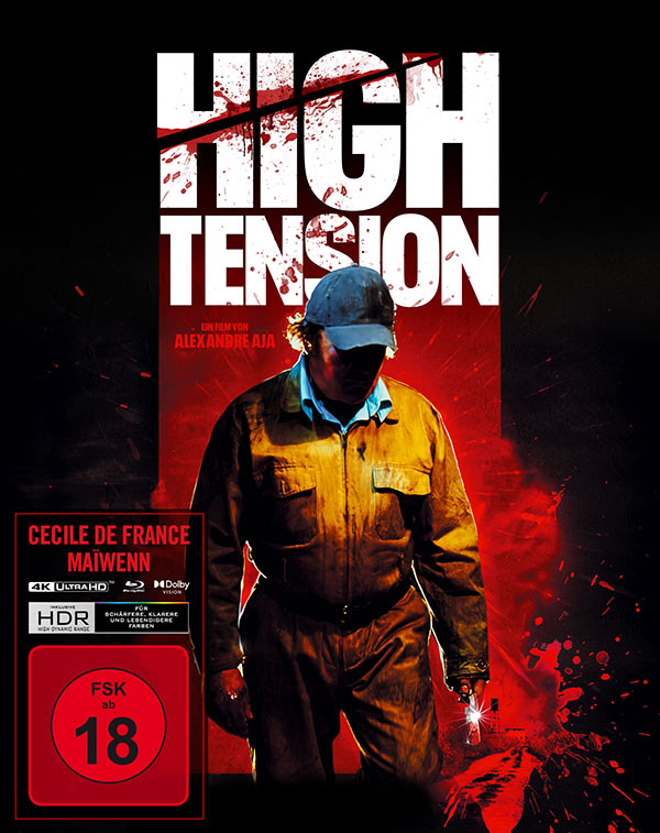 High Tension (Mediabook A, 4K-UHD + 2 Blu-rays) Cover