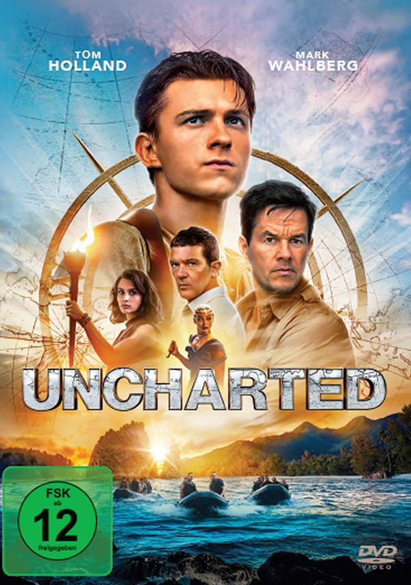 Uncharted (DVD) Cover Uncharted (DVD) Cover