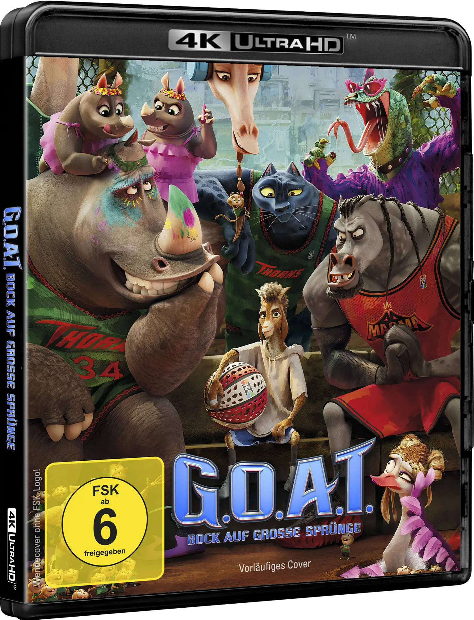 G.O.A.T. - Bock auf große Sprünge (4K-UHD+Blu-ray)