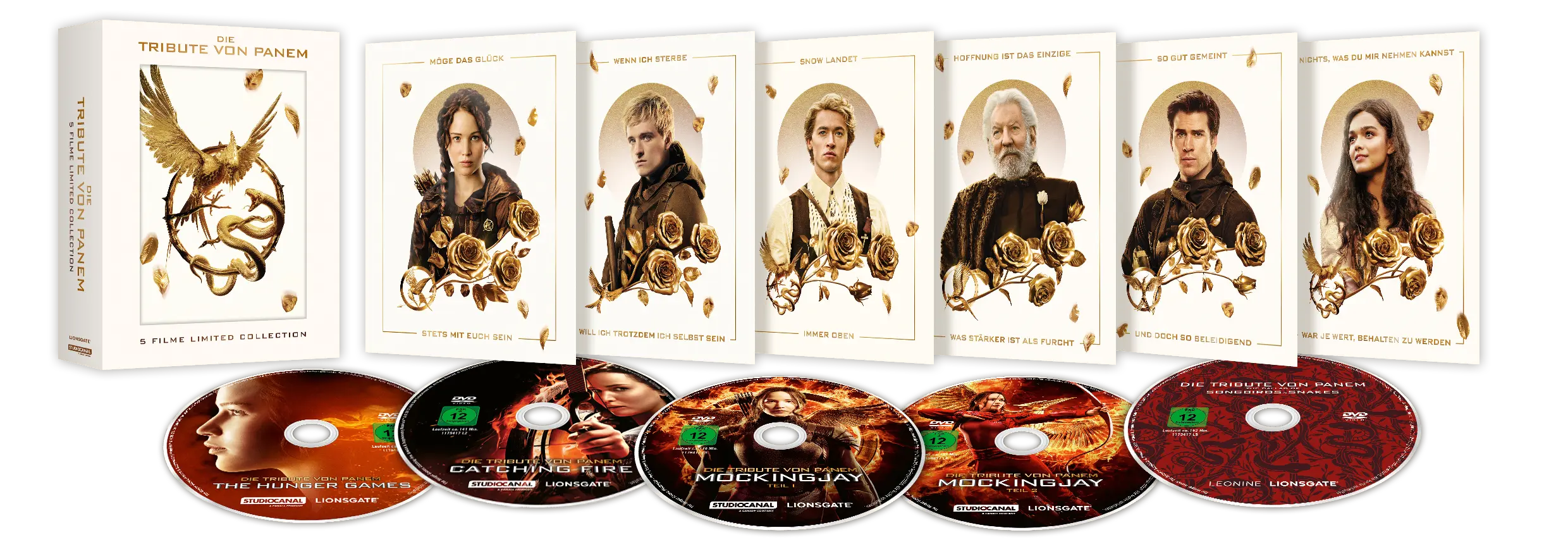 Die Tribute von Panem - 5 Filme Limited Collection (5 DVDs) Die Tribute von Panem - 5 Filme Limited Collection (5 DVDs)