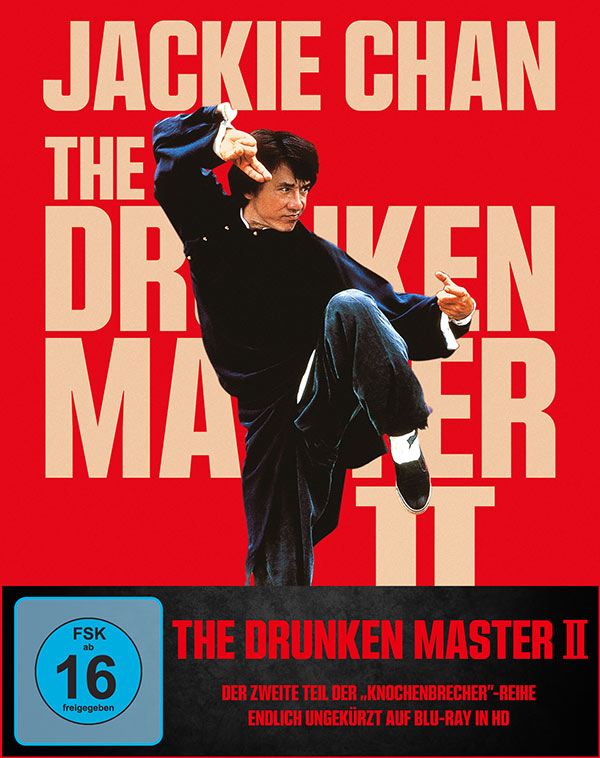 Drunken Master 2 (Mediabook, Blu-ray+DVD) Cover