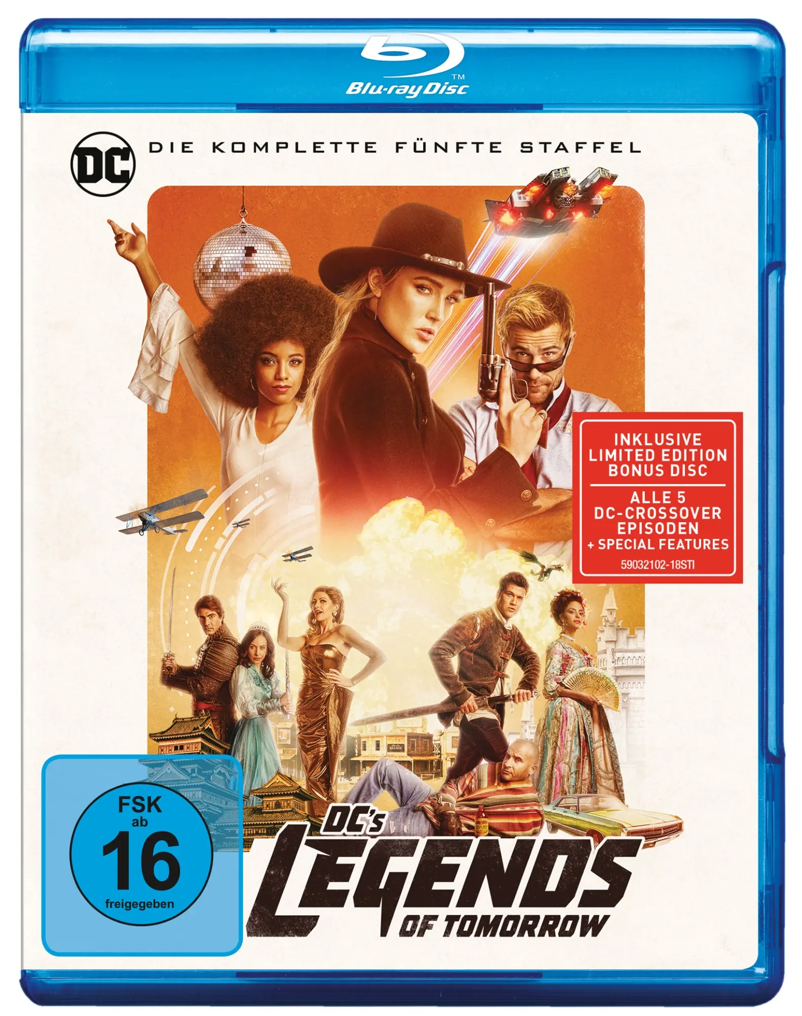 DC's Legends of Tomorrow: Die komplette 5. Staffel (Blu-ray)