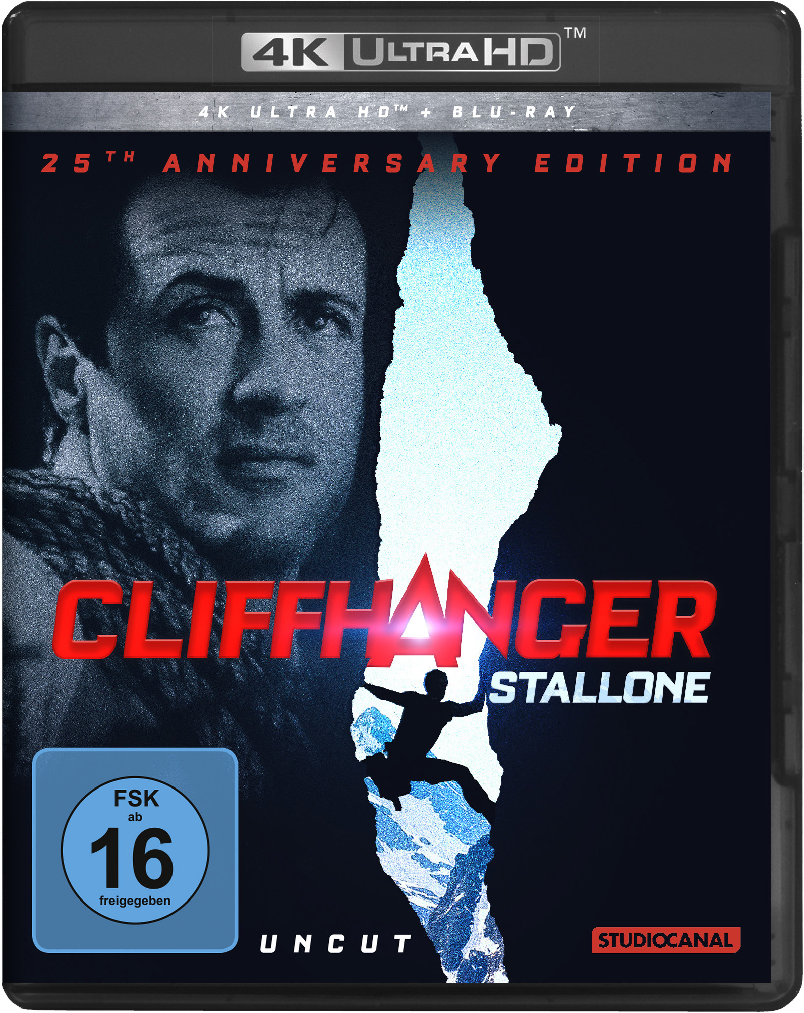 Cliffhanger - 25th Anniversary Edition - Uncut (4K Ultra HD+Blu-ray) Cliffhanger - 25th Anniversary Edition - Uncut (4K Ultra HD+Blu-ray)