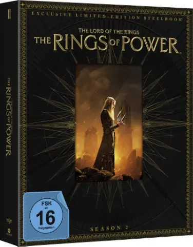 Der Herr der Ringe: Die Ringe der Macht - Staffel 2 (Steelbook, 4 4K-UHDs)