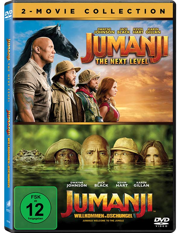 Jumanji: The Next Level / Jumanji: Willkommen im Dschungel (2 DVDs) Jumanji: The Next Level / Jumanji: Willkommen im Dschungel (2 DVDs)