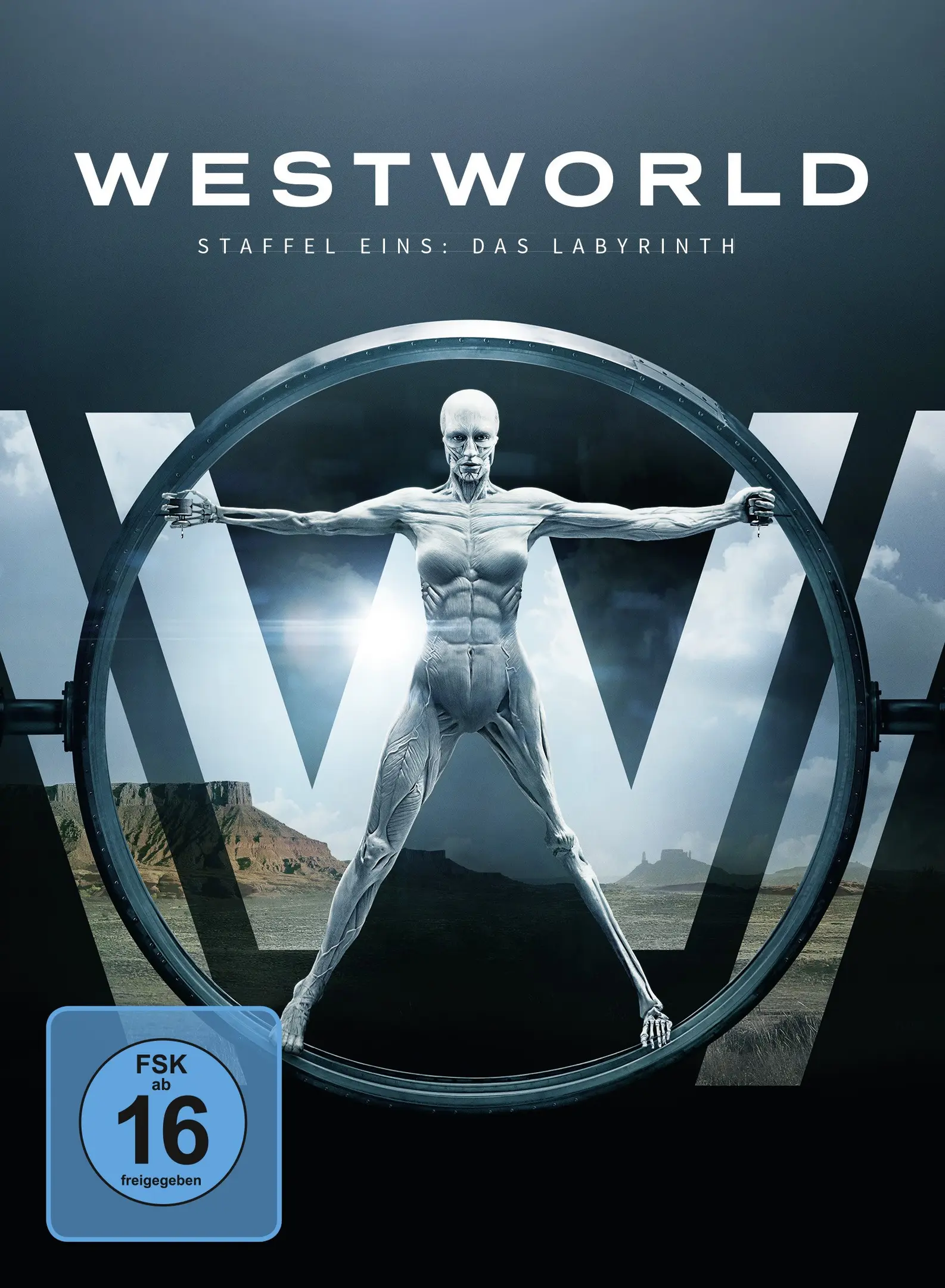 Westworld: Die komplette 1. Staffel (DVD) Cover