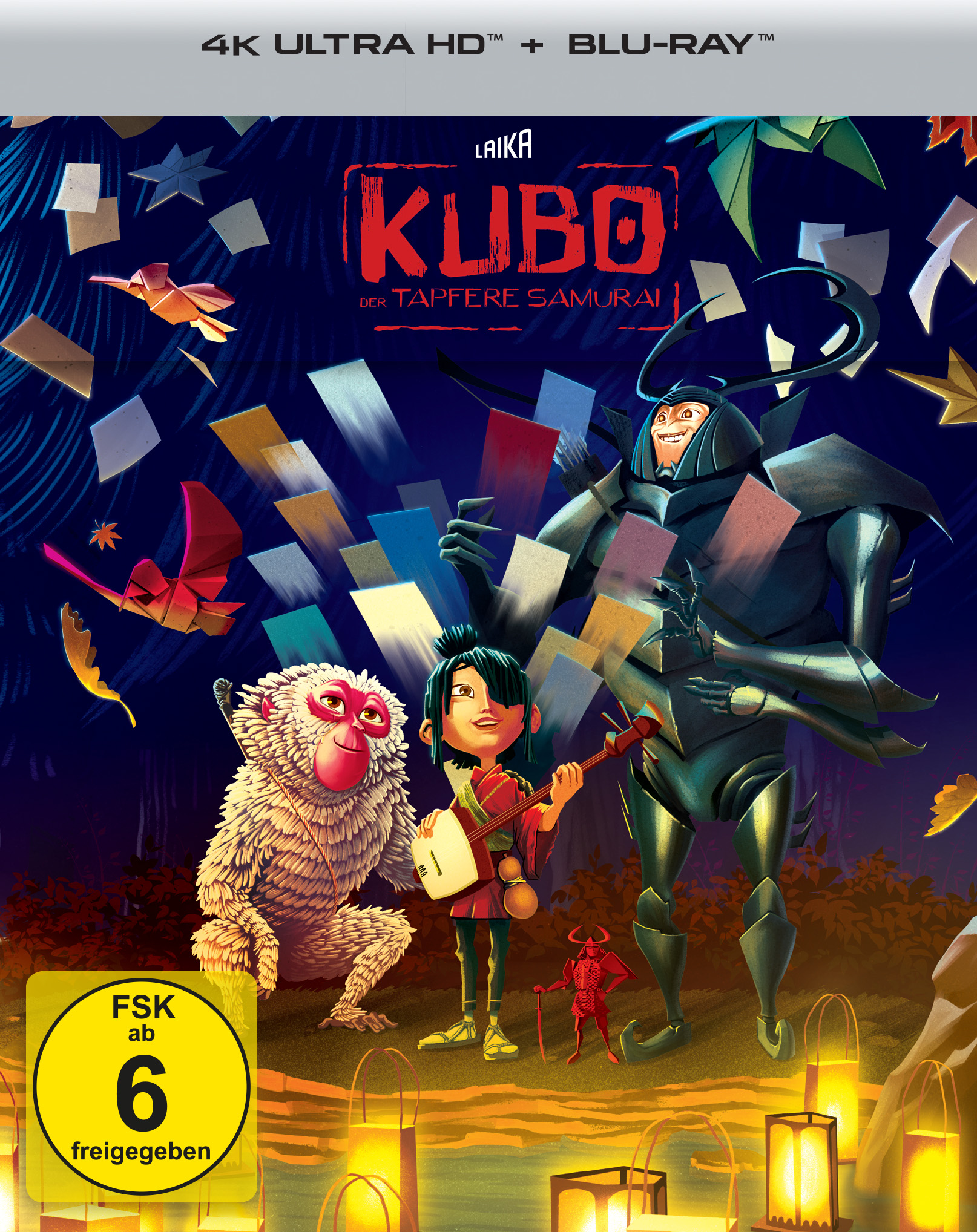 Kubo - Der tapfere Samurai (Steelbook, 4K-UHD+Blu-ray) Kubo - Der tapfere Samurai (Steelbook, 4K-UHD+Blu-ray)