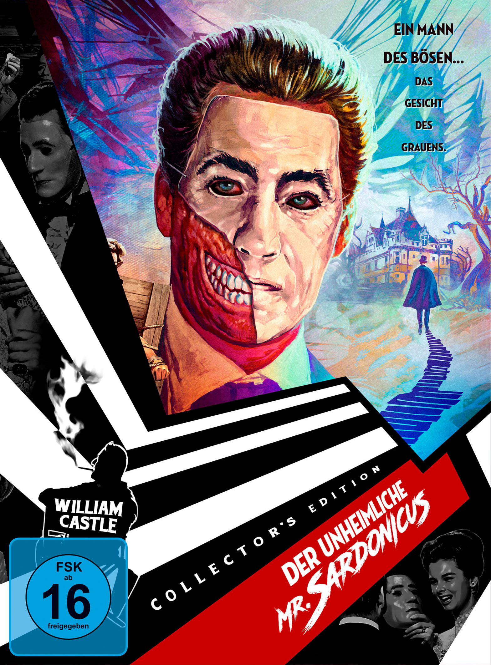 Der unheimliche Mr. Sardonicus (Blu-ray+DVD) Cover Der unheimliche Mr. Sardonicus (Blu-ray+DVD) Cover