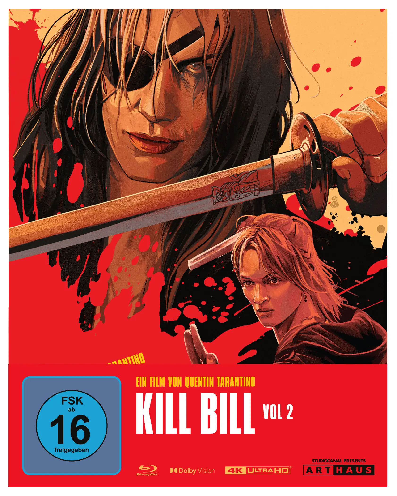 Kill Bill: Volume 2 (Limitiertes Steelbook, 4K-UHD + Blu-ray)