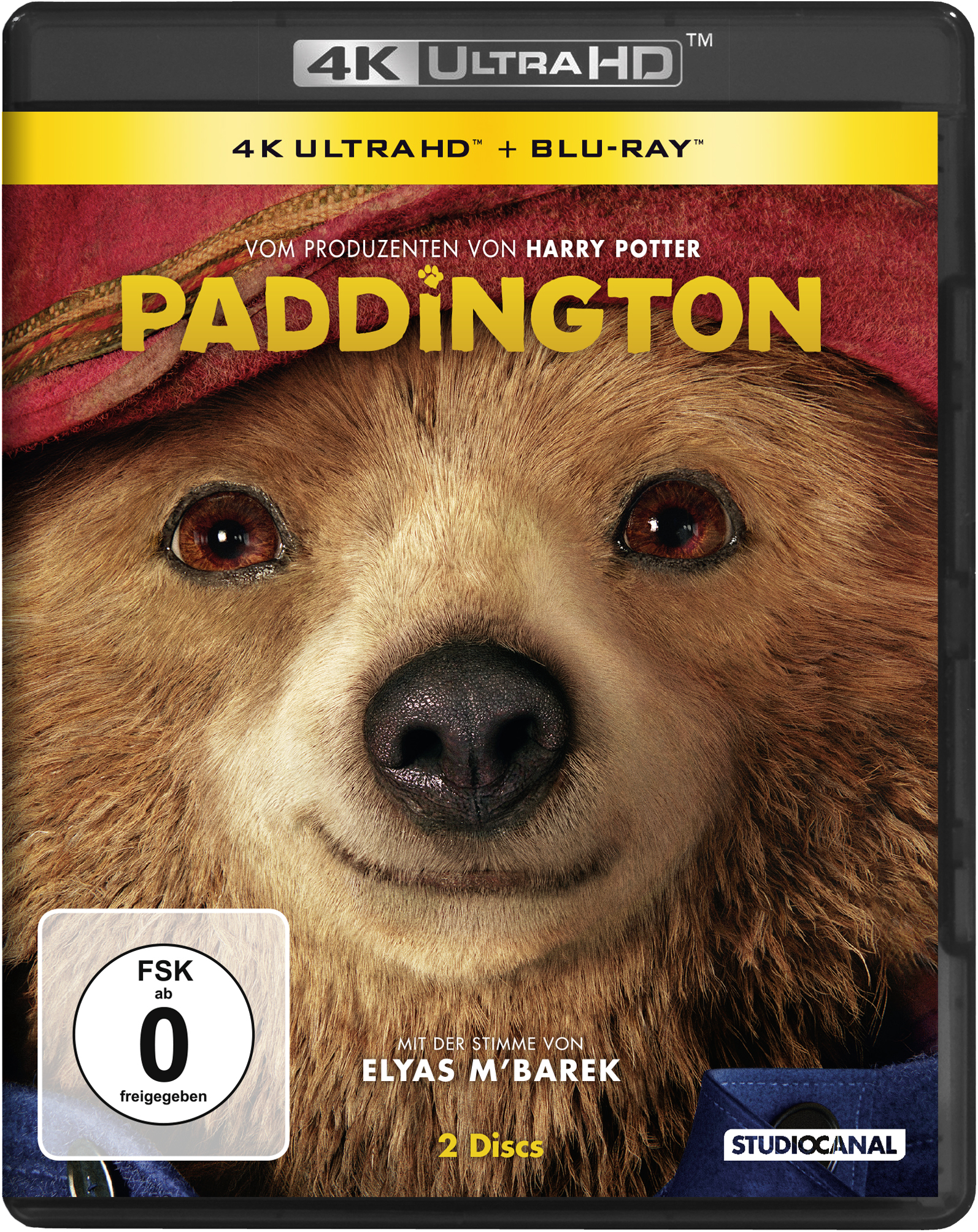 Paddington (4K-UHD + Blu-ray) Cover Paddington (4K-UHD + Blu-ray) Cover