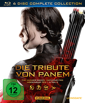 Die Tribute von Panem - Complete Collection (6 Blu-rays) Cover