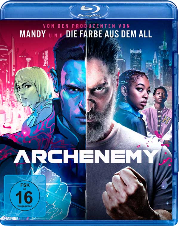Archenemy (Blu-ray) Cover Archenemy (Blu-ray) Cover