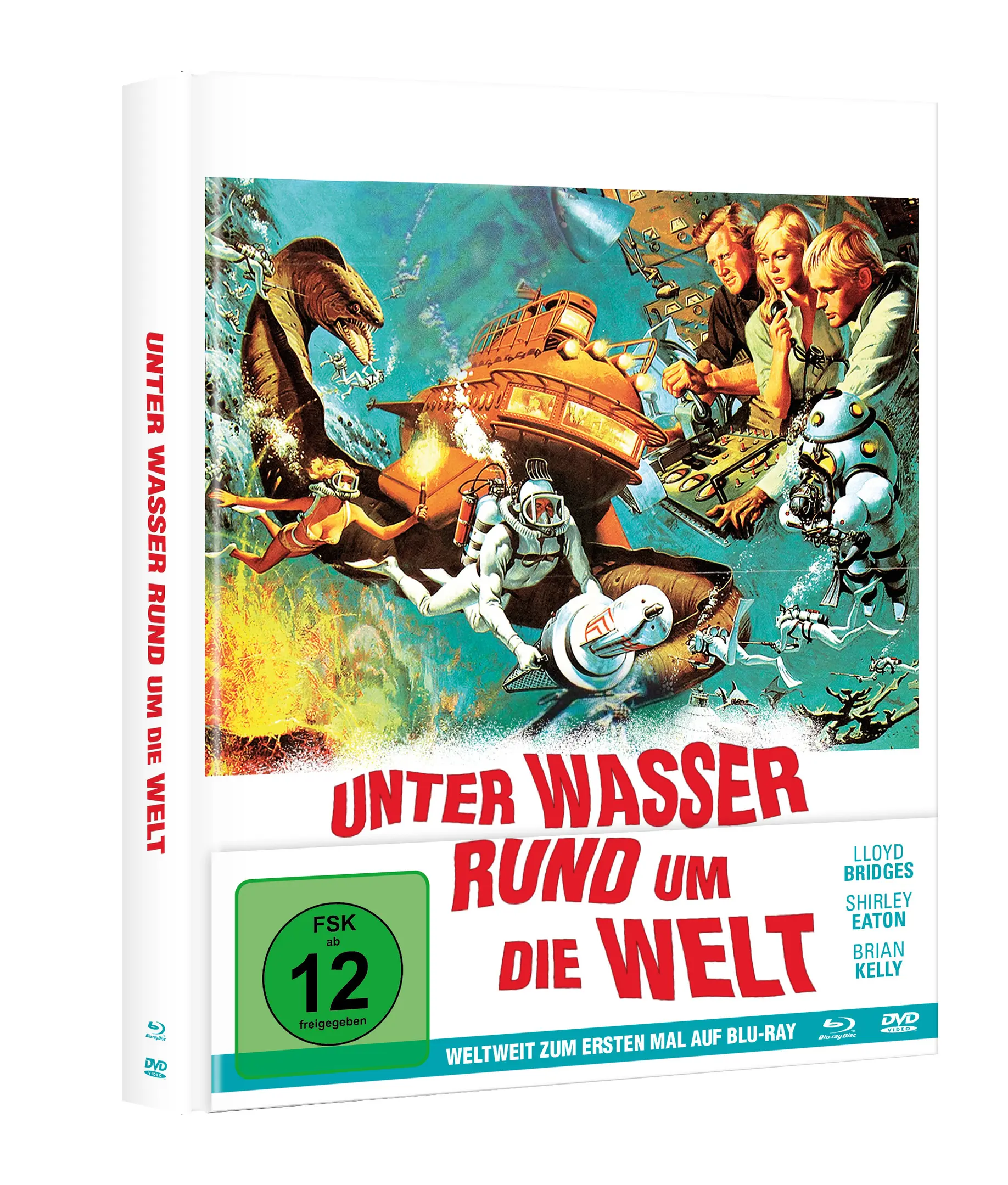 Unter Wasser rund um die Welt (Mediabook, Blu-ray+DVD) Unter Wasser rund um die Welt (Mediabook, Blu-ray+DVD)
