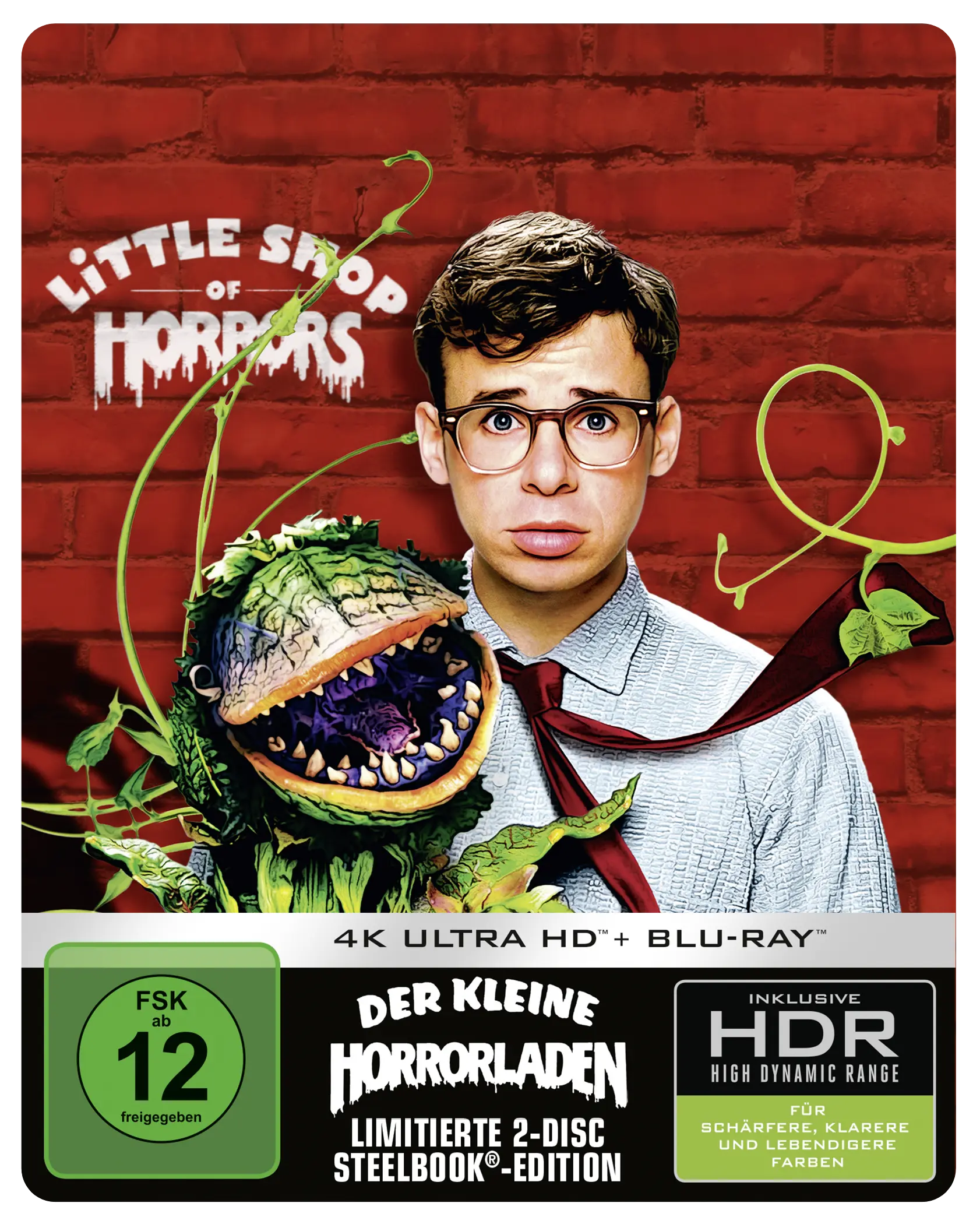 Der kleine Horrorladen (Steelbook, 4K-UHD+Blu-ray)
