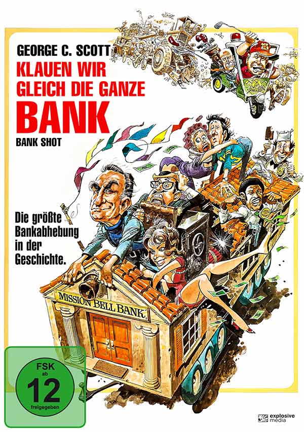 Klauen wir gleich die ganze Bank (DVD) Cover Klauen wir gleich die ganze Bank (DVD) Cover