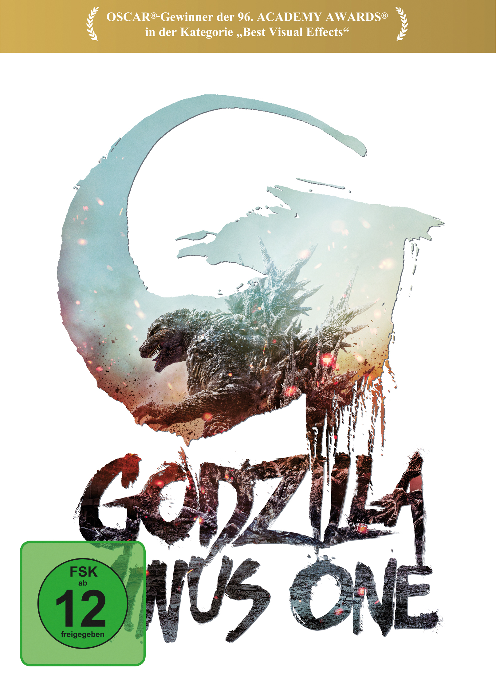 Godzilla Minus One (DVD) Cover