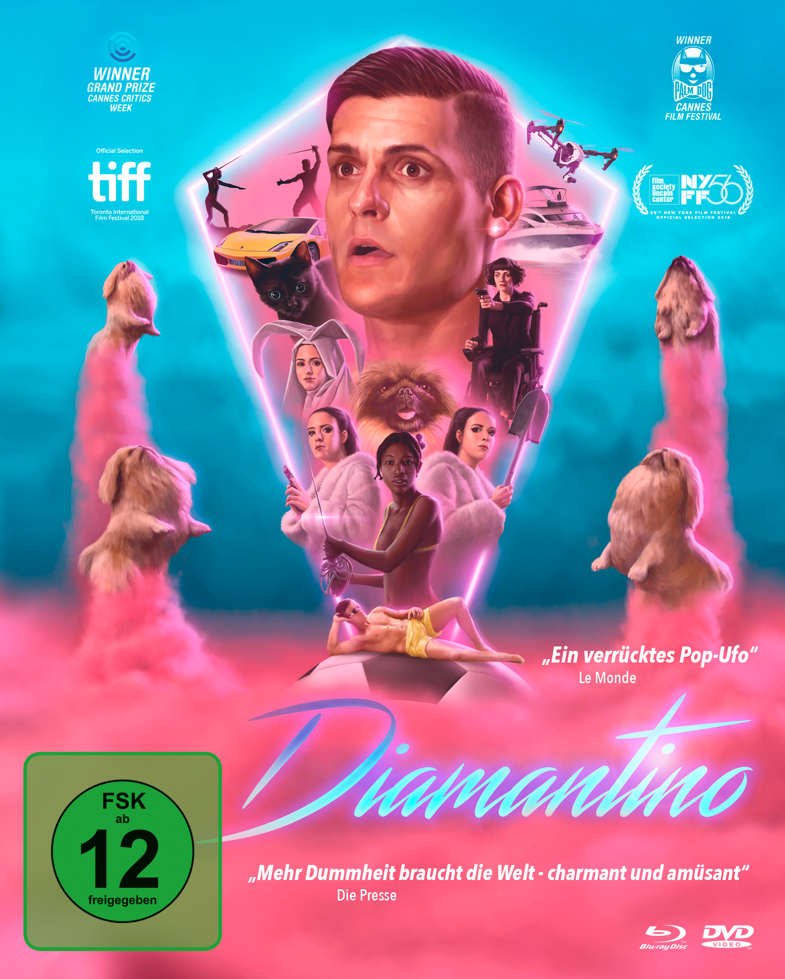 Diamantino (Mediabook, Blu-ray+DVD) Cover Diamantino (Mediabook, Blu-ray+DVD) Cover