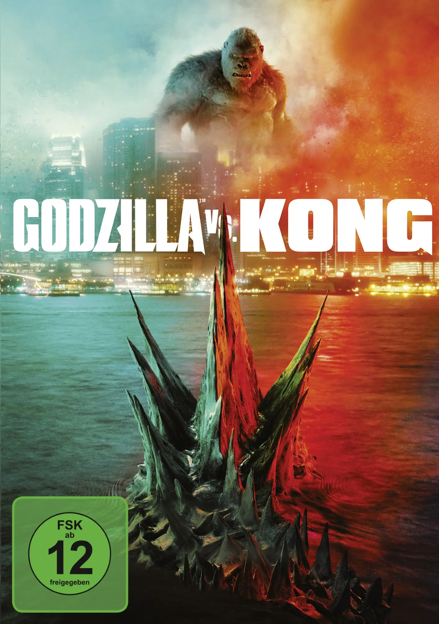 Godzilla vs. Kong (DVD) Cover