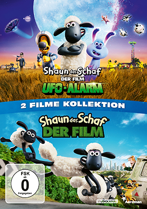 Shaun das Schaf - Der Film 1 & 2 (2 DVDs) Cover