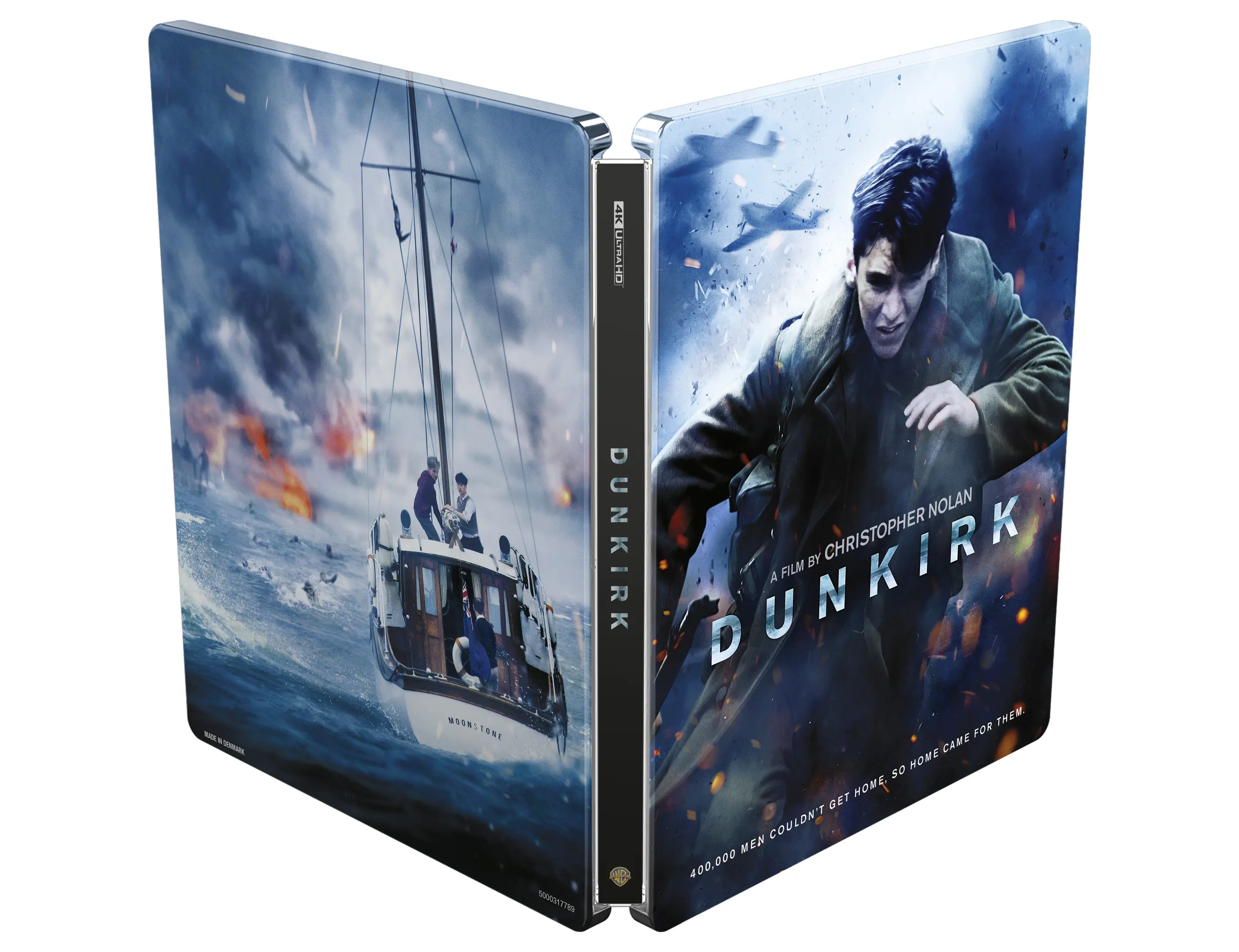 Dunkirk (Steelbook, 4K-UHD+2 Blu-rays)