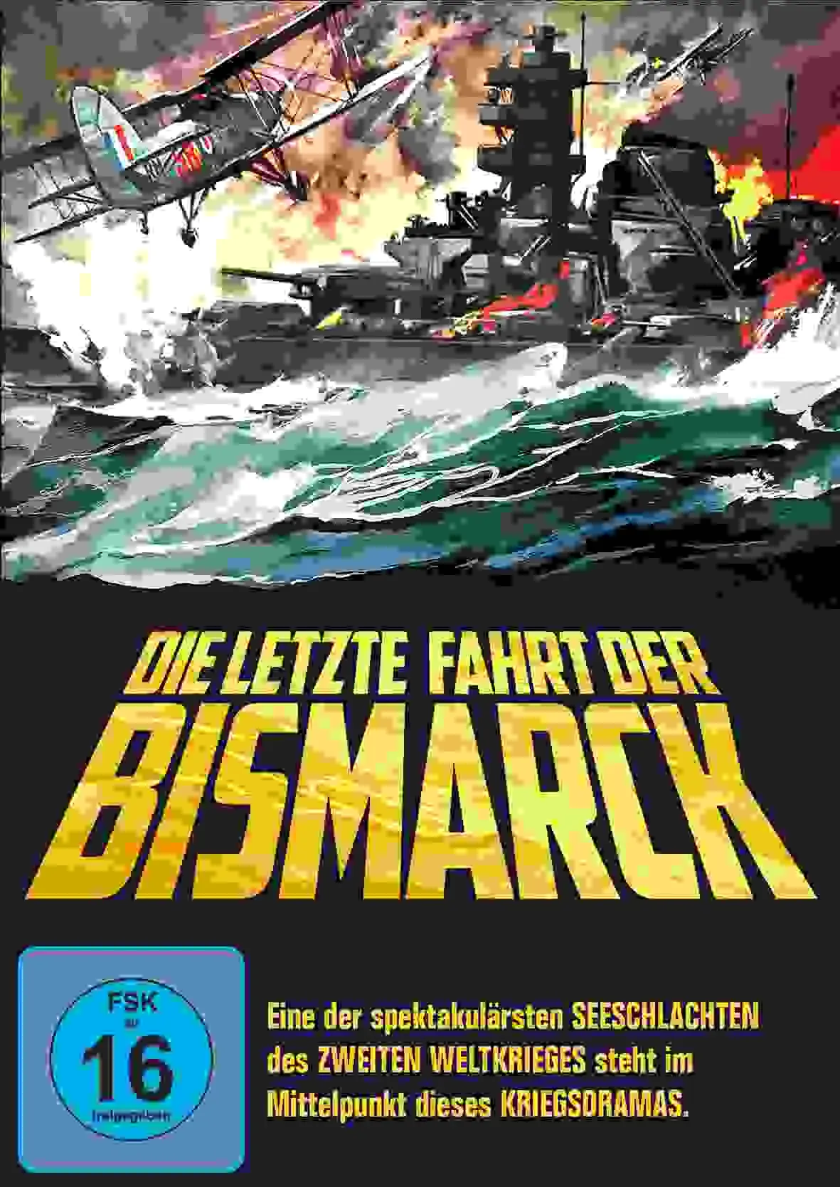 Die letzte Fahrt der Bismarck (DVD)
 Cover