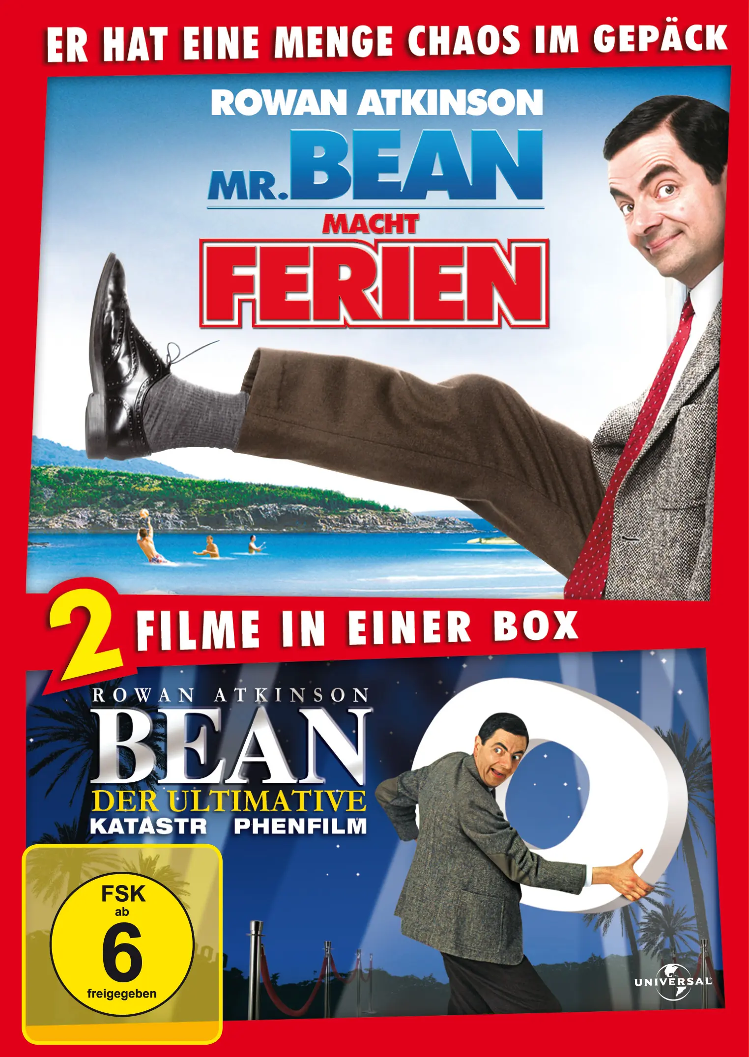 Mr. Bean macht Ferien / Bean: Der ultimative Katastrophenfilm (DVD)