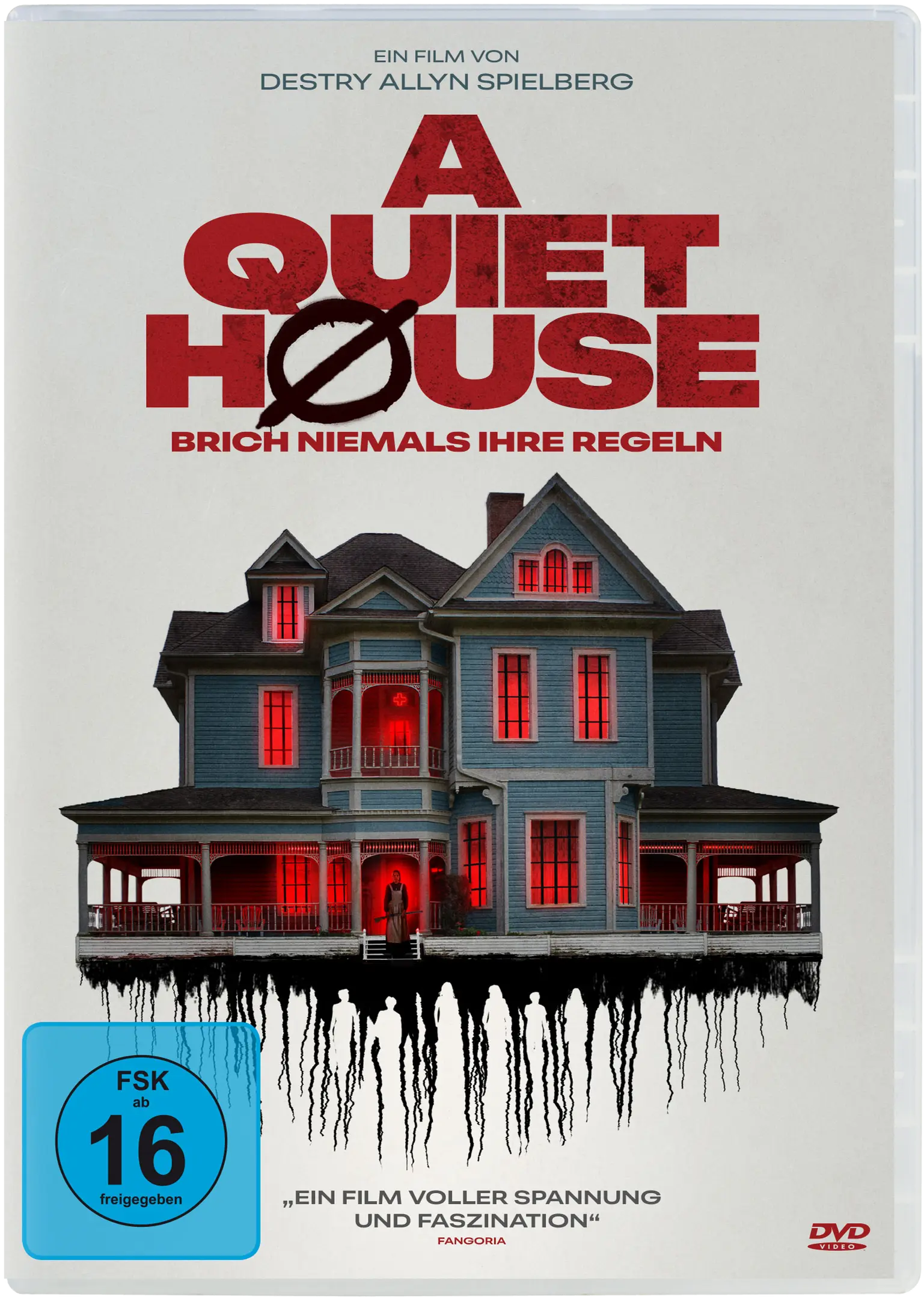 DVD-Film, Horrorfilm, DVD-Hülle, Haus-Covermotiv, deutsche Ausgabe