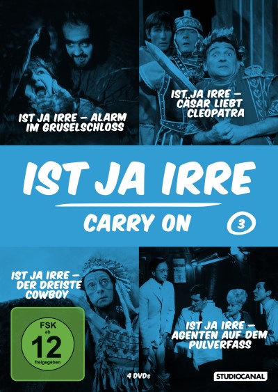 Ist ja irre - Carry On Vol. 3 (4 DVDs) Cover